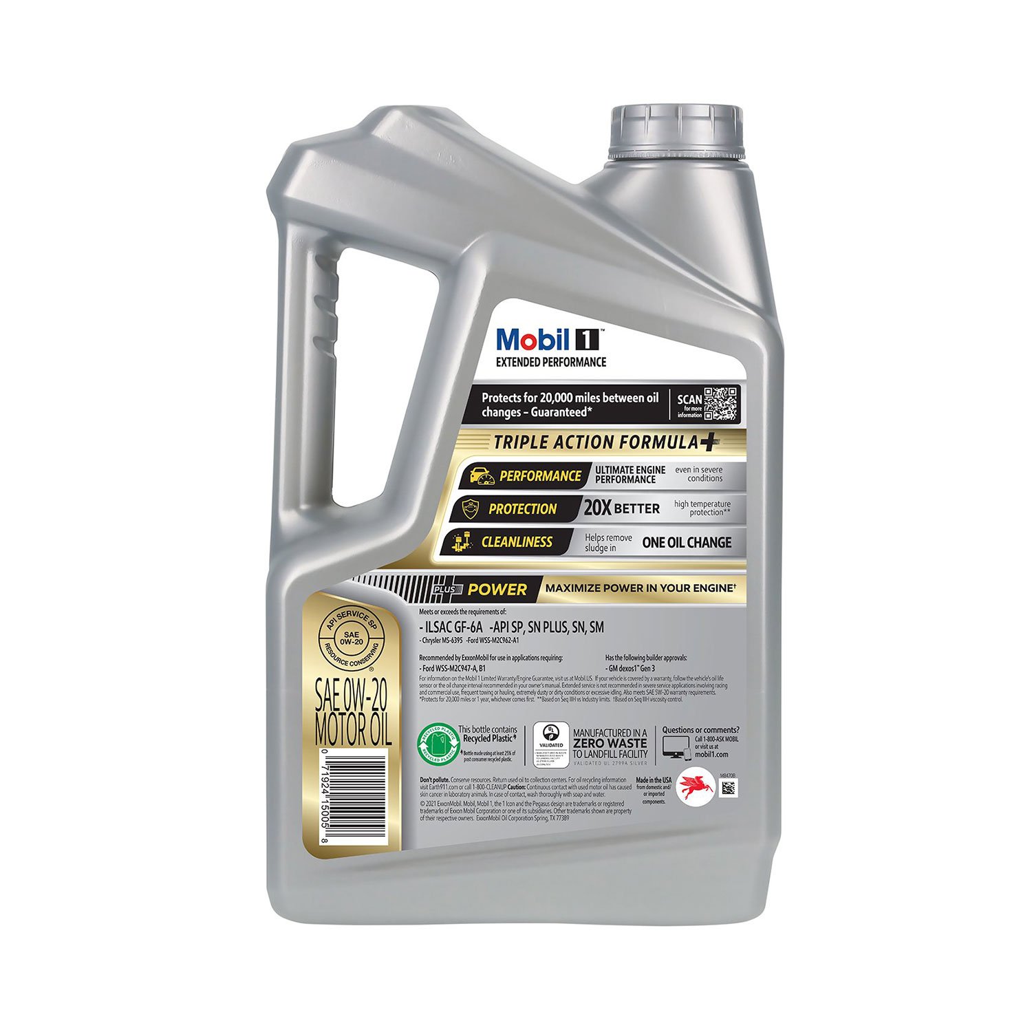 Mobil 1 Extended Performance Full Synthetic Motor Oil - Imagem 2